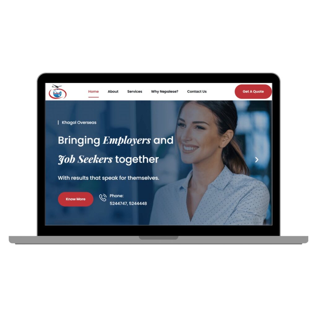 Image of web app development